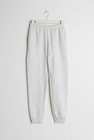 Grey Women Gina Tricot Basic Sweatpants | 70VLNFTHW